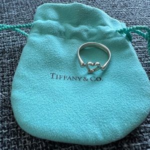 Tiffany & Co Elsa Peretti Open Heart Ring
